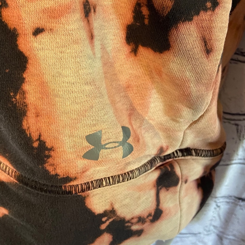 Under Amour Reverse Tye Dye Open Back Hoodie, Siz… - image 3